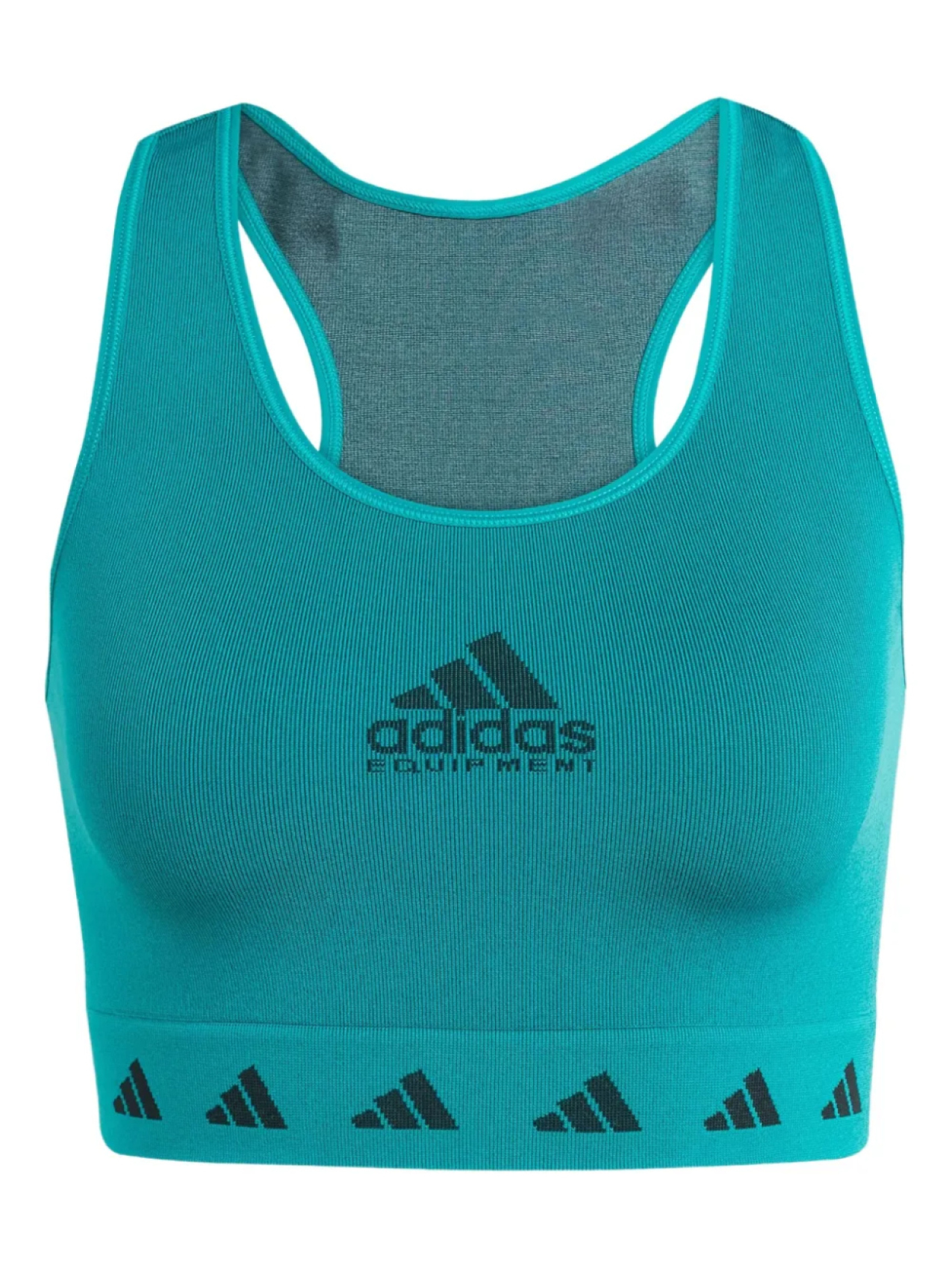 

Майка с принтом логотипа Adidas, зеленый