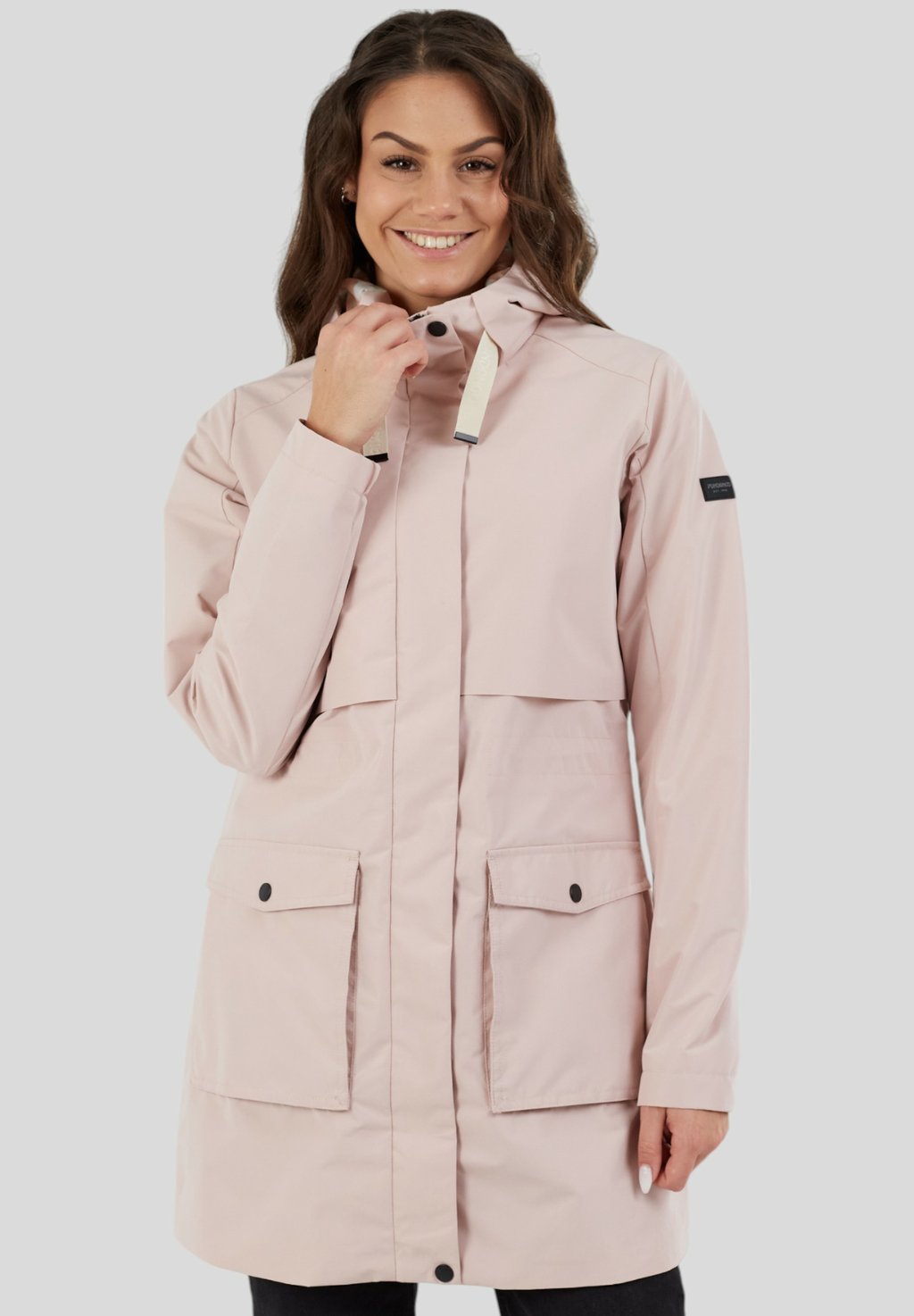 

Парка ZHURI - Waterproof jacket Fundango, розовый