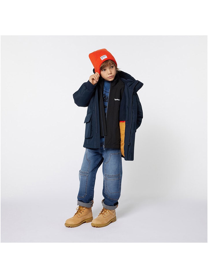 

Джинсы - комфортного кроя - темно-синего цвета Timberland