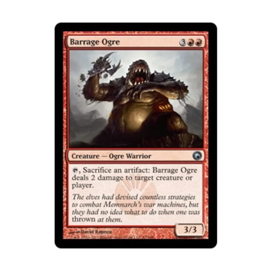 

CCG Заградительный огр (U), MTG - Scars of Mirrodin
