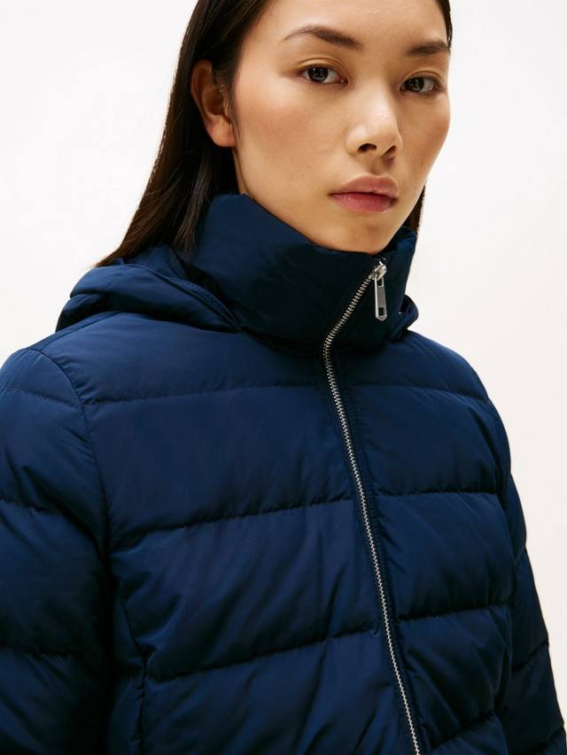 Водоотталкивающая пуховая куртка Tommy Hilfiger, Dark Night Navy — фото 4