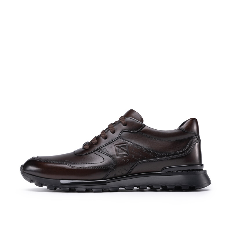 

Туфли мужские Men"s Casual Men Low-Top Chrisdien Deny, цвет Coffee