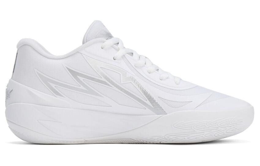 Мужские баскетбольные кроссовки Puma MB.02, Белый — фото 2