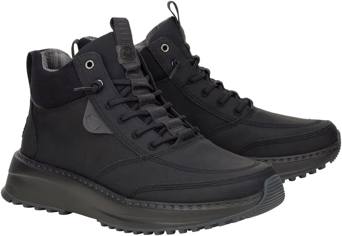 Кроссовки HEYDUDE Tahoe Classic Men's Fashion Shoes, Black — фото 3