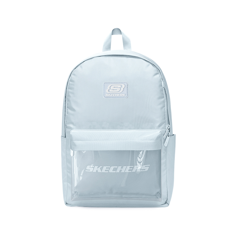 

Skechers Полиэстеровый рюкзак унисекс синий серый красный, Haze Blue