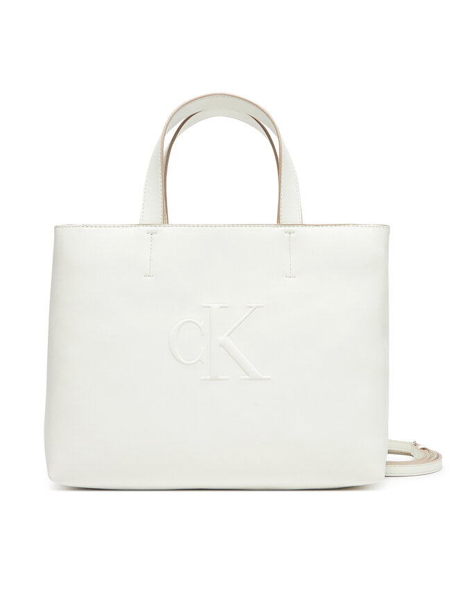 

Сумка Sculpted Mini Ew Tote LV04K3111G Calvin Klein Jeans, белый