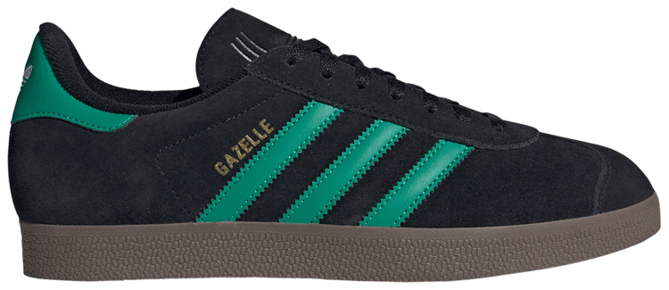 

Кроссовки adidas Gazelle 'Black Court Green', черный