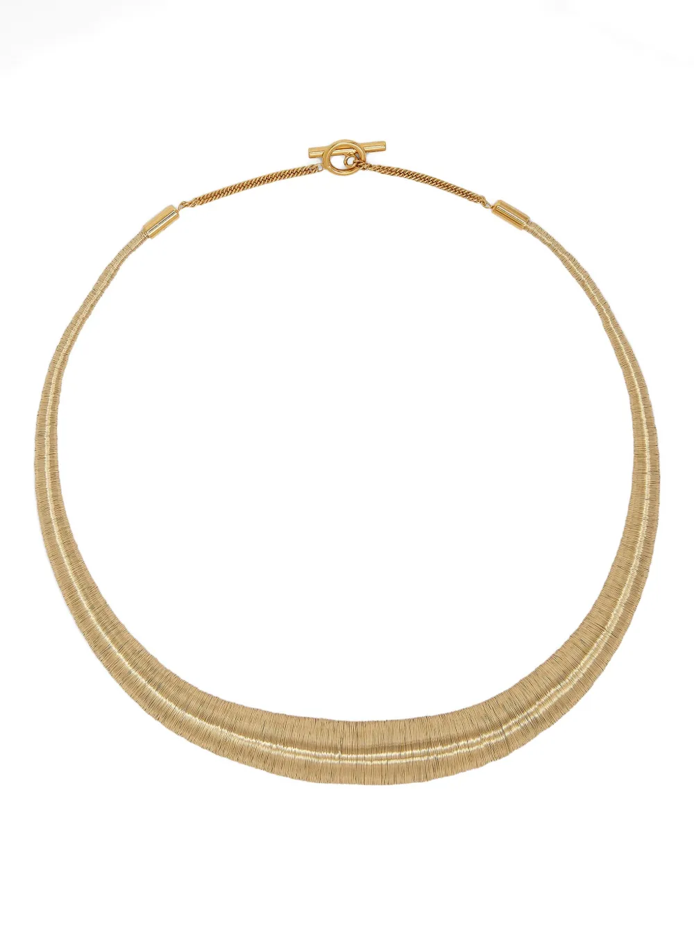 

Скульптурное колье JIL SANDER, золотой