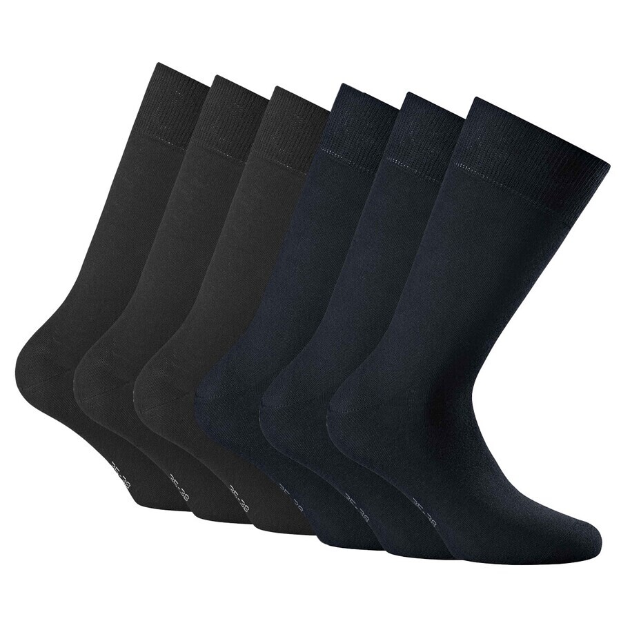 

Носки Rohner Basic Socks, цвет marine blue/black