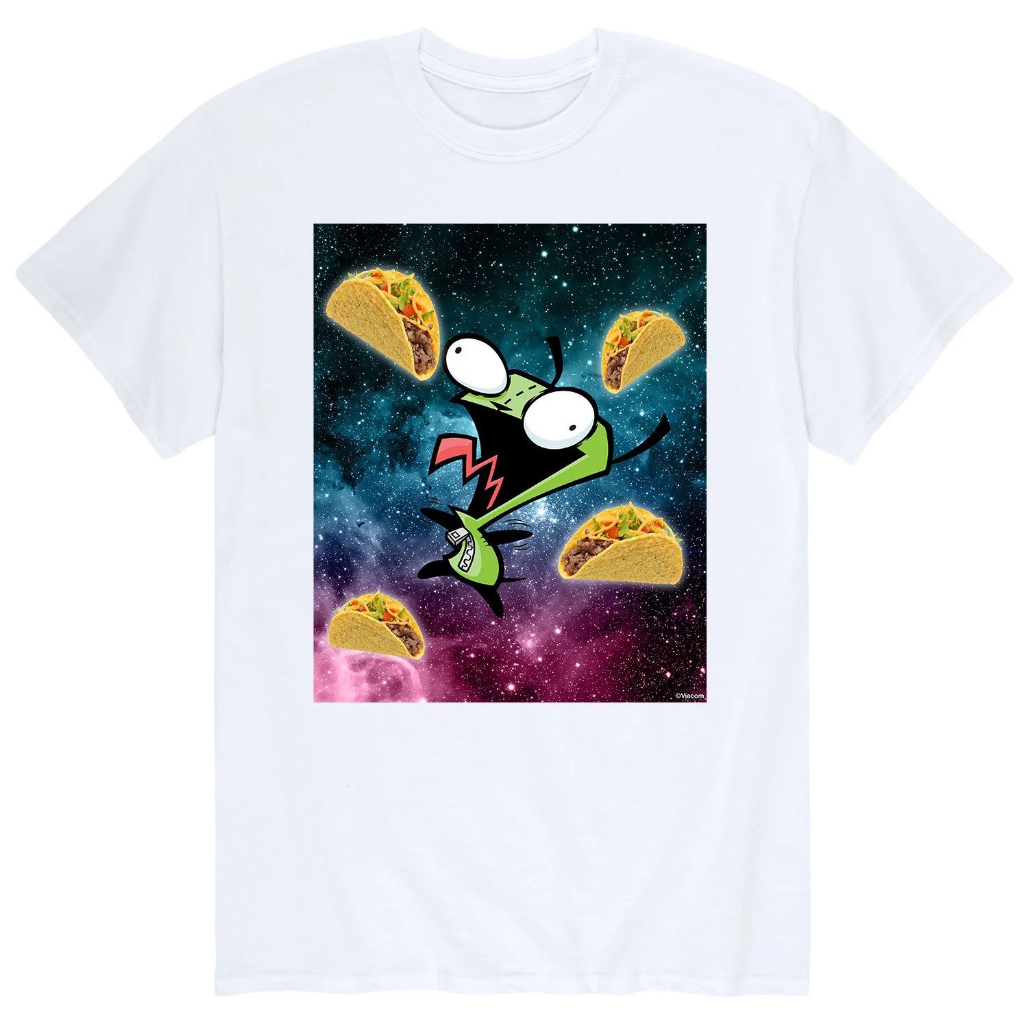 

Мужская футболка Invader Zim Gir Space Tacos Licensed Character