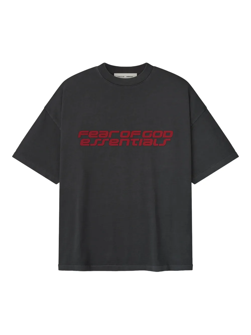 

Футболка с логотипом из 90-х Fear Of God Essentials, серый