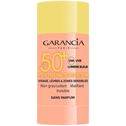 

Невидимый солнцезащитный карандаш SPF 50+ Очень высокая защита 15 г Garancia