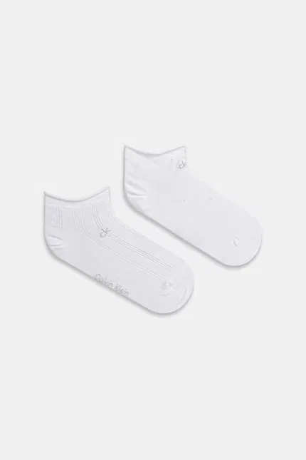 Носки короткие 2 шт Calvin Klein, белый