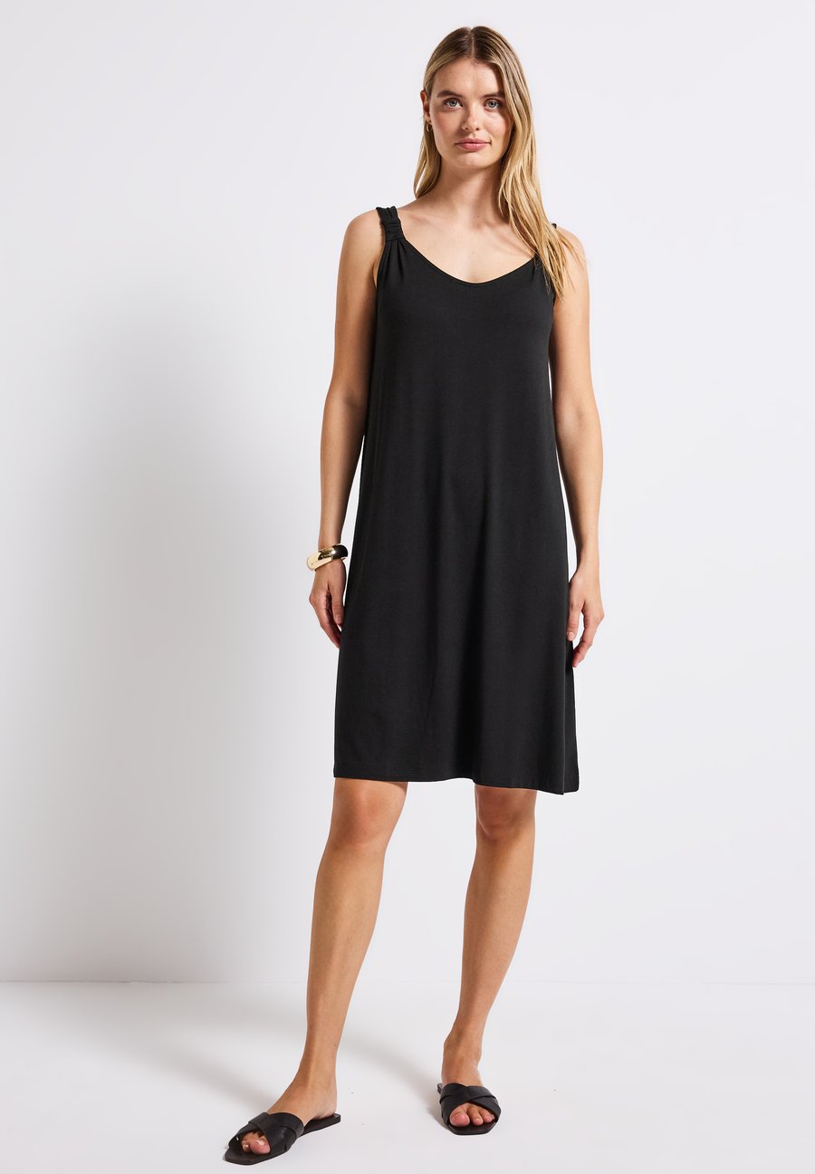 

Платье Street One MIT KNOTENDETAIL, Schwarz/Black