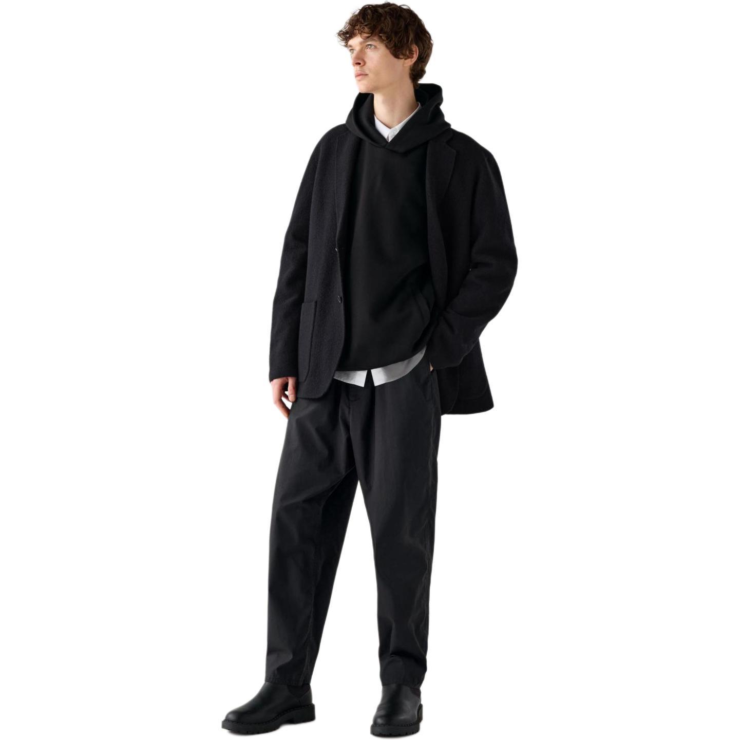 UNIQLO Коллекция C повседневные брюки мужские 09 Black — фото 4