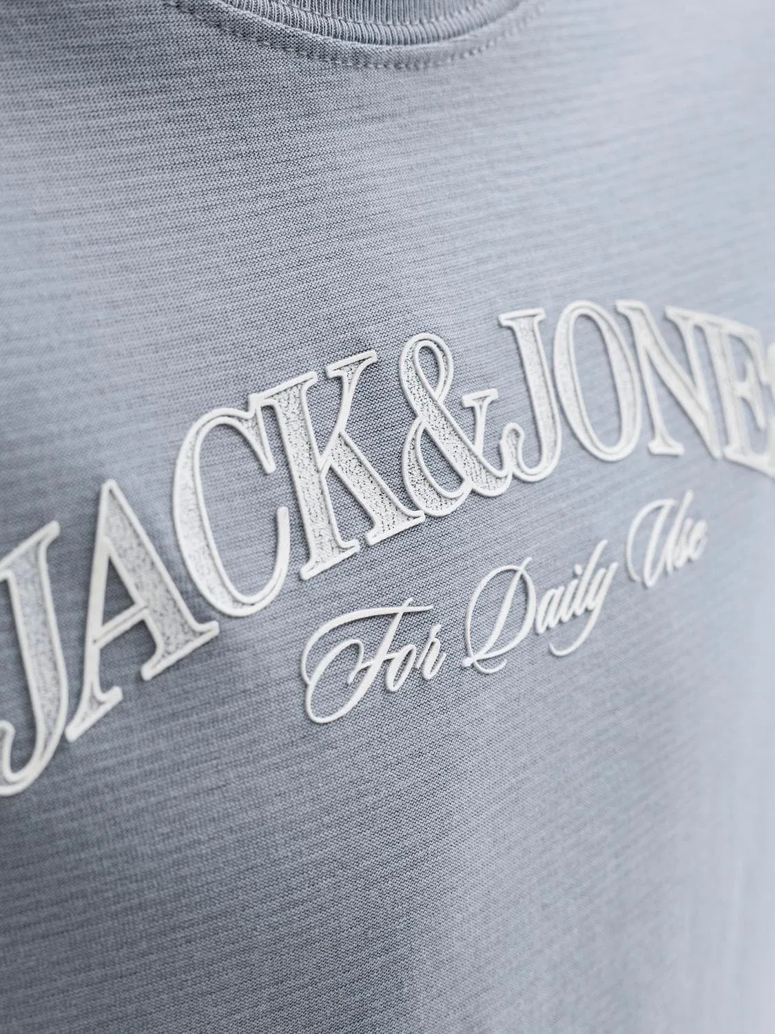 Футболка хлопковая JACK & JONES Junior, tradewinds — фото 2