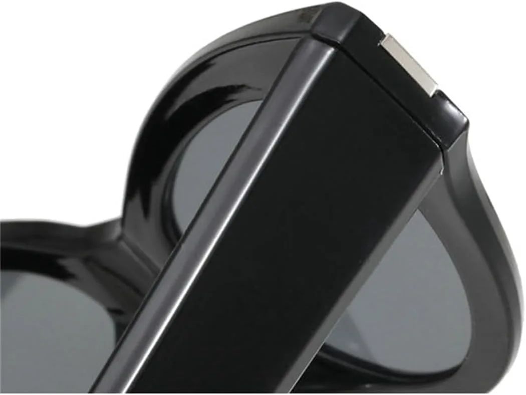 

Женские солнцезащитные очки "кошачий глаз" с градиентным переходом цвета, защита от УФ-излучения UV400, мужские ретро-очки в стиле "чайные очки" helena, C1