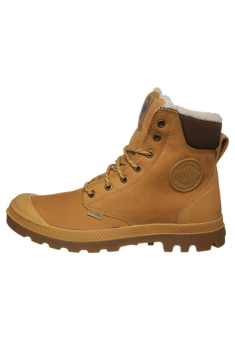 

Ботильоны на шнуровке Palladium Pampa Sport, золотой, Желтый, Ботильоны на шнуровке Palladium Pampa Sport, золотой