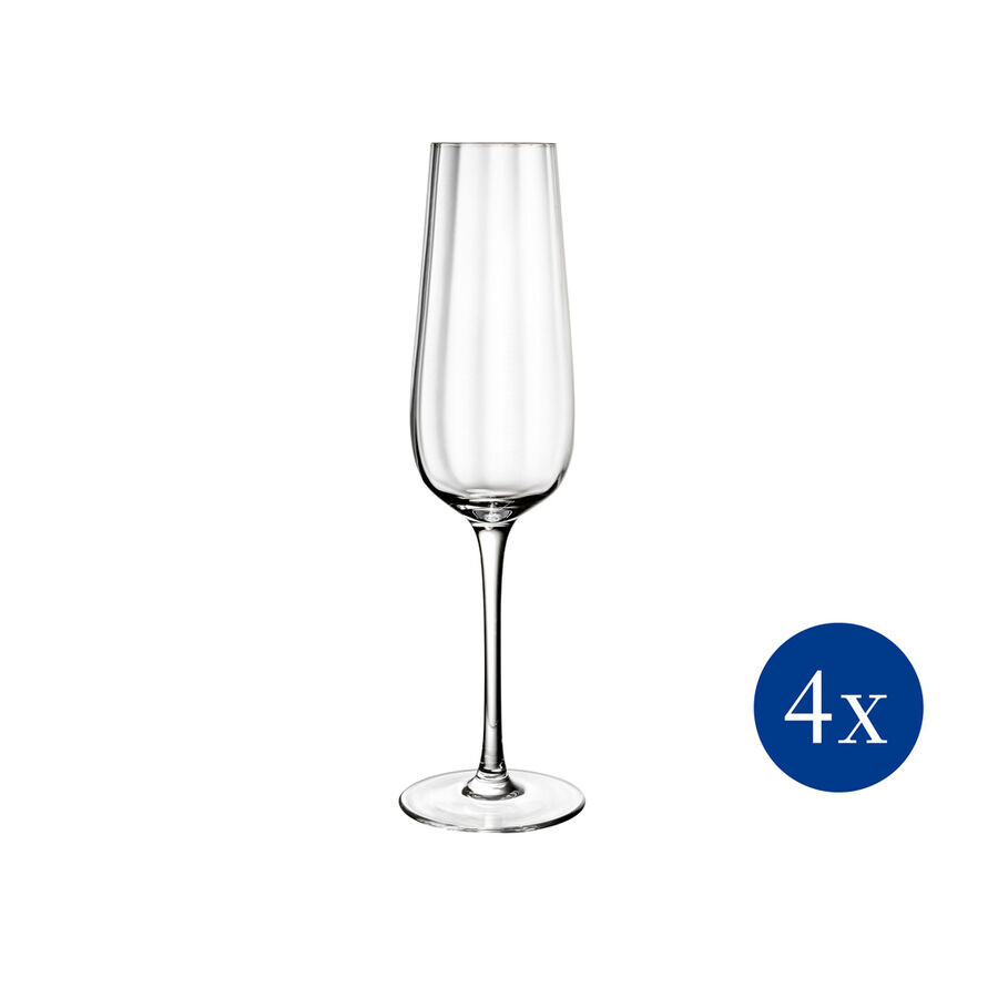 

Бокалы для шампанского Rose Garden, 120 мл, 4 шт Villeroy & Boch, прозрачный