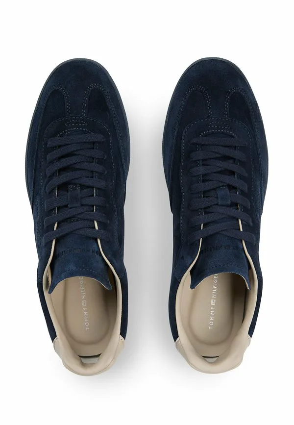 Роскошные кроссовки с тисненым логотипом Tommy Hilfiger, Navy Blue — фото 3