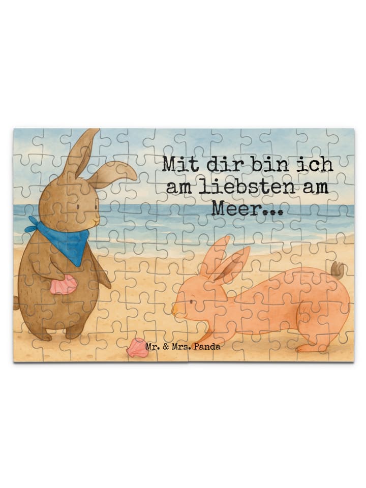 

Mr. & Mrs. Panda Дизайн панциря кролика-головоломки с надписью белого цвета