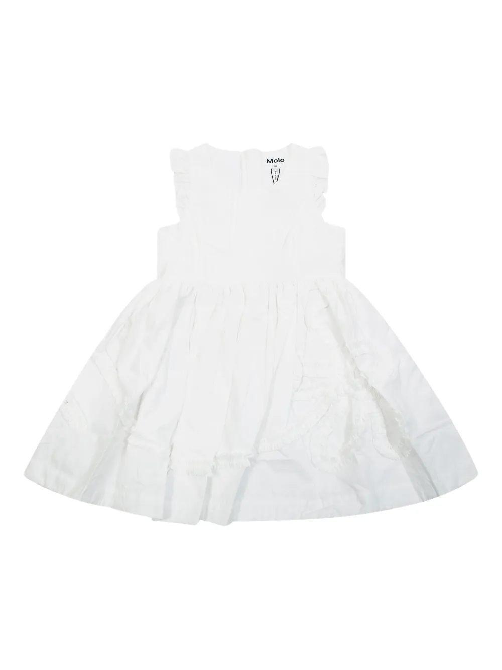 

Платье Cortney с оборками и вышивкой Molo, белый