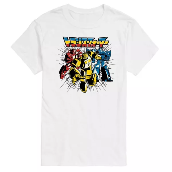 

Мужская футболка Transformers с графическим принтом Noir Group Licensed Character, белый
