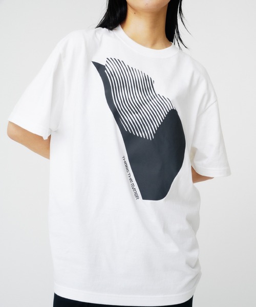 

THINGS THAT MATTER Футболка, крой оверсайз, бренд AICON, белый