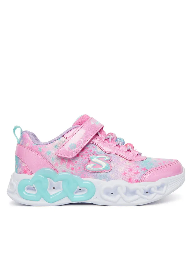 Skechers Кроссовки Infinite Heart Lights 303261L/PKMT розовые