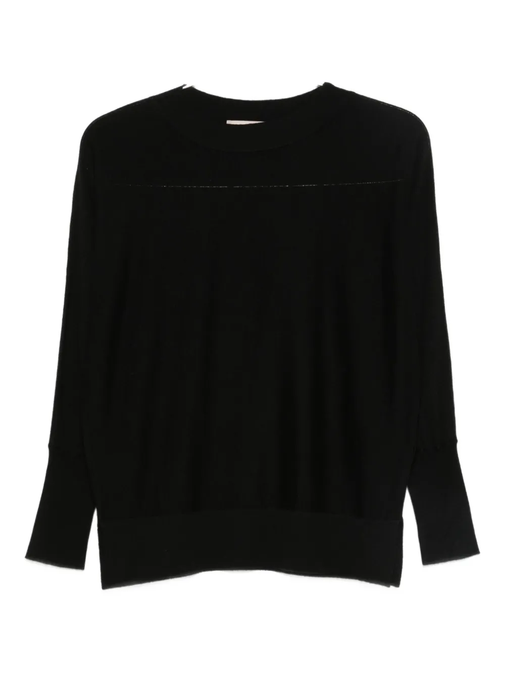 

Свитер с круглым вырезом Purotatto, черный