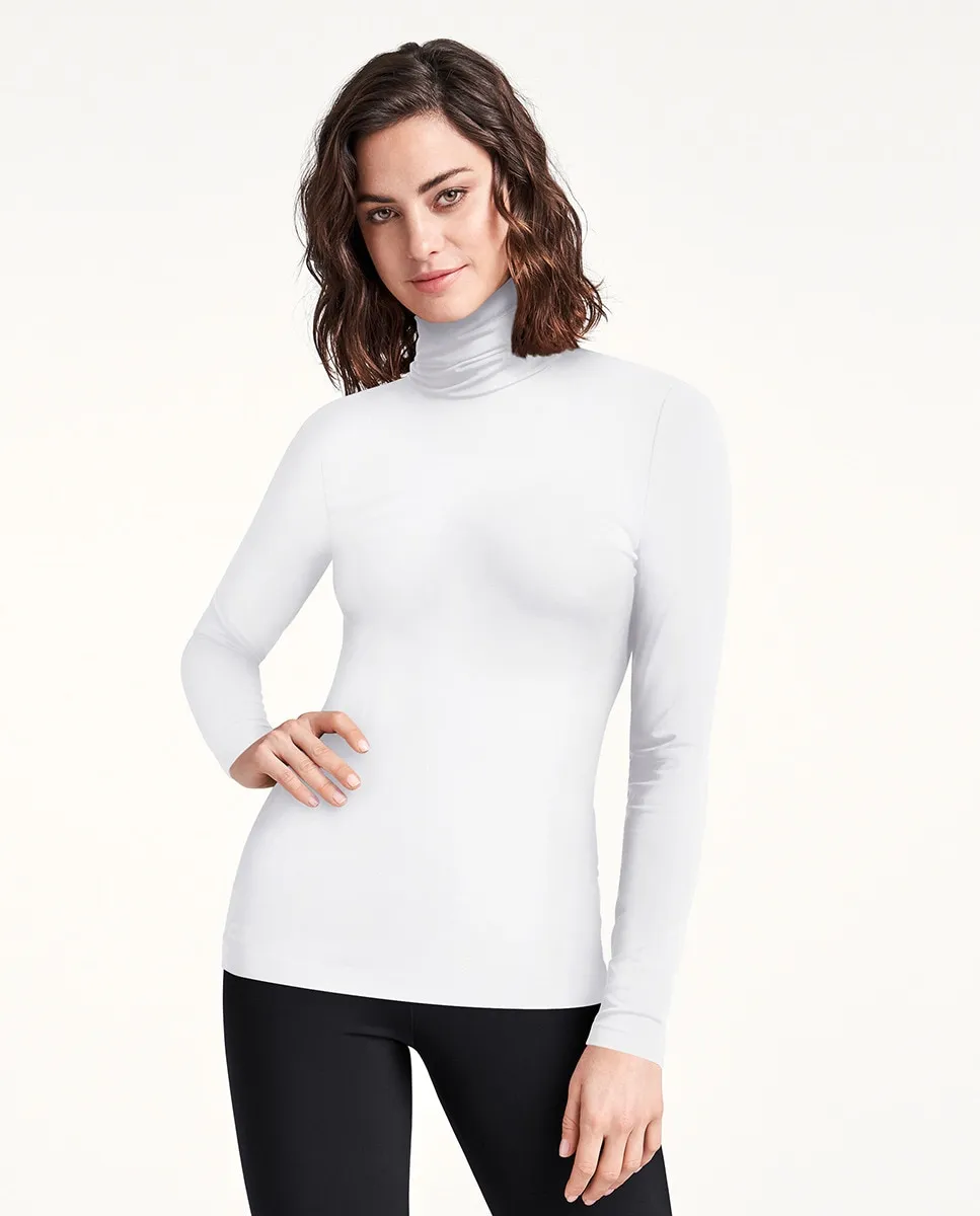

Устойчивый джемпер Aurora с длинными рукавами Wolford, белый