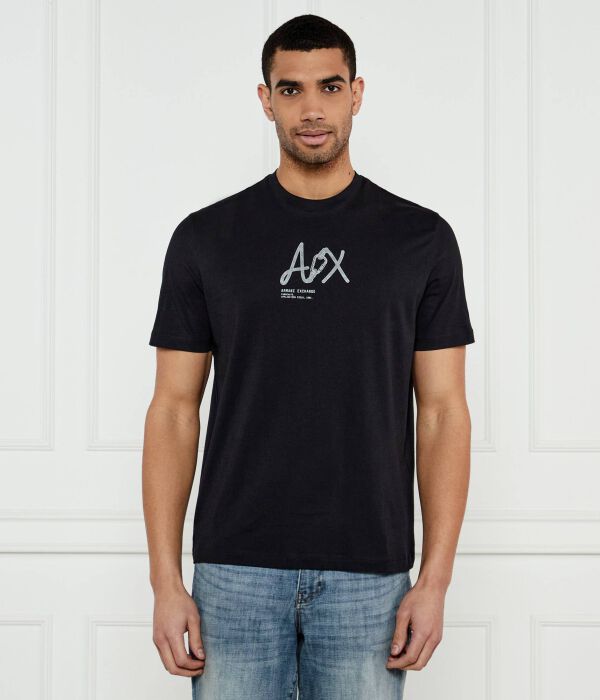 

Футболки Regular fit Armani Exchange, черный