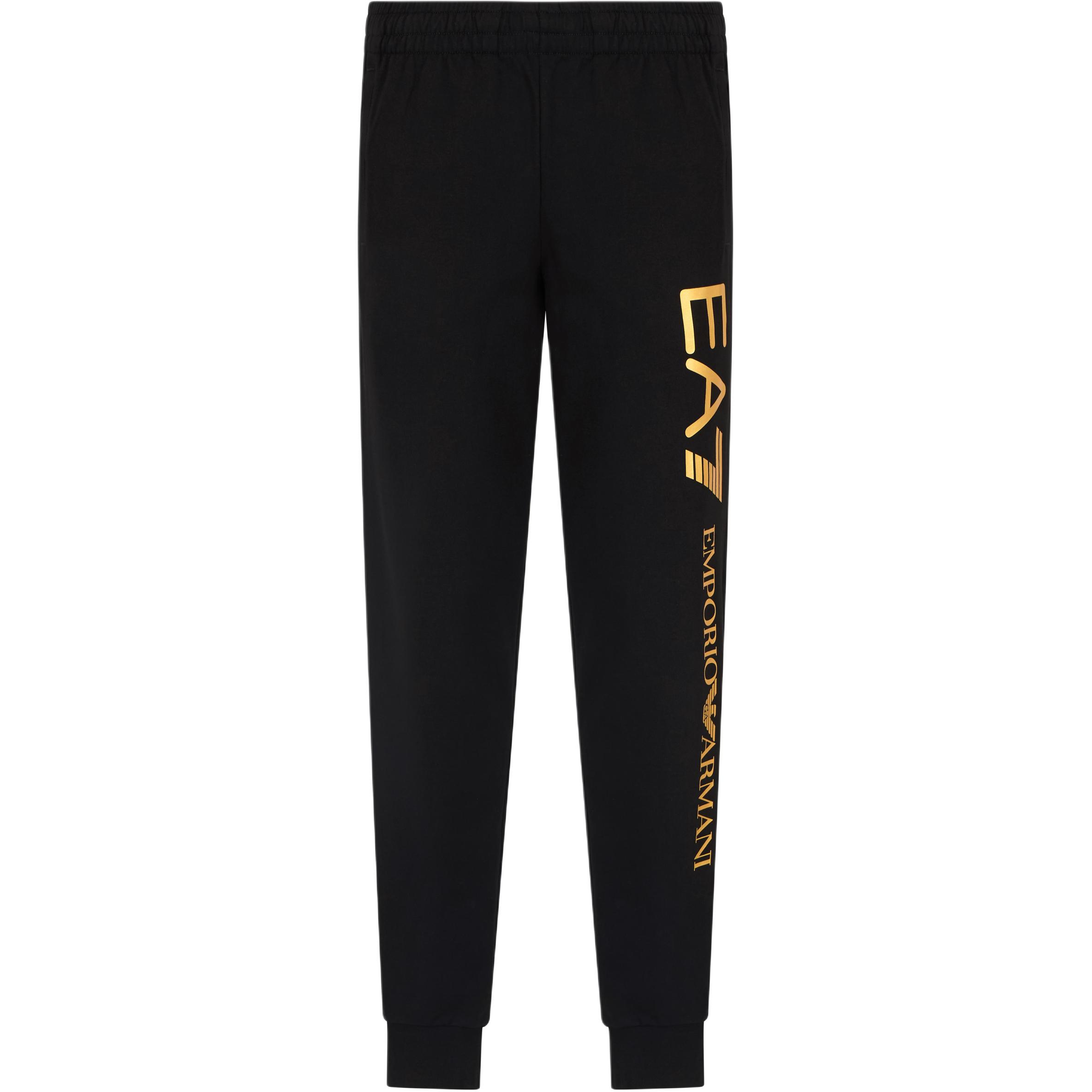 

EMPORIO ARMANI Эй-Эй-Севен Вязаные спортивные брюки мужские черные