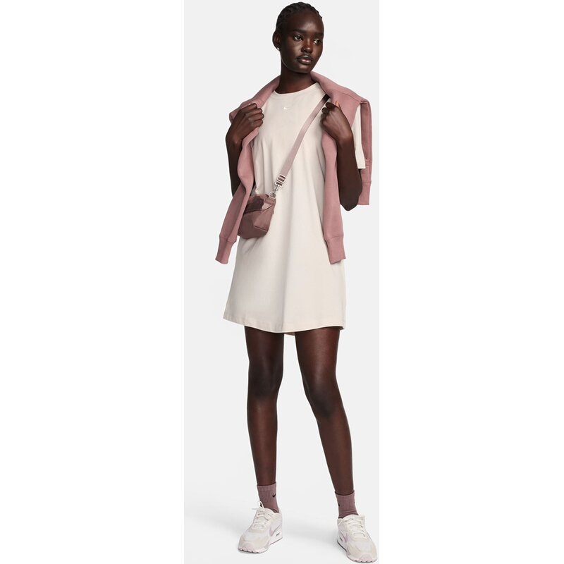 Dress w nsw essntl ss dress tshrt Nike, мультиколор — фото 3