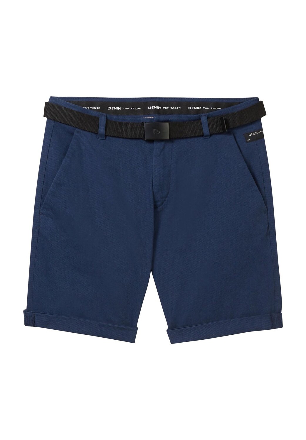 

Шорты чинос, карманы, пояс, мужские Tom Tailor, цвет Navy Mini