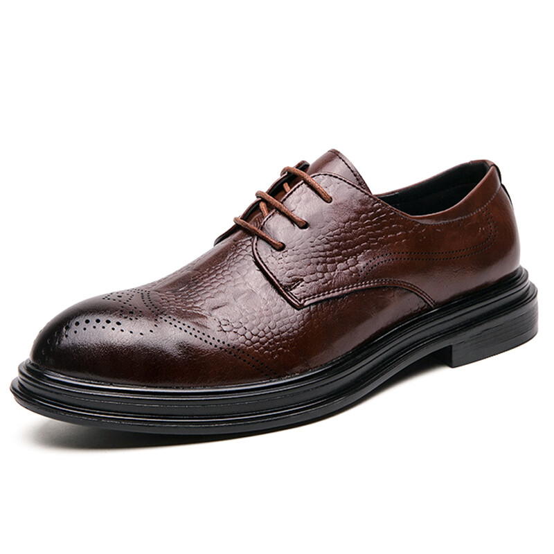 

Туфли BVFNLEE Dress Shoes Men Low-Top, коричневый