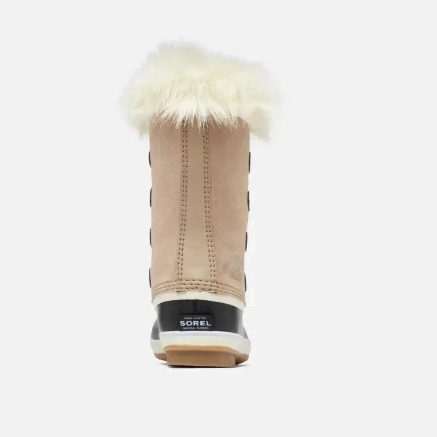 Детские зимние сапоги Sorel Joan of Arctic NY 1966 года - Omega Taupe Suede Winter Boots RHS8015 — фото 4