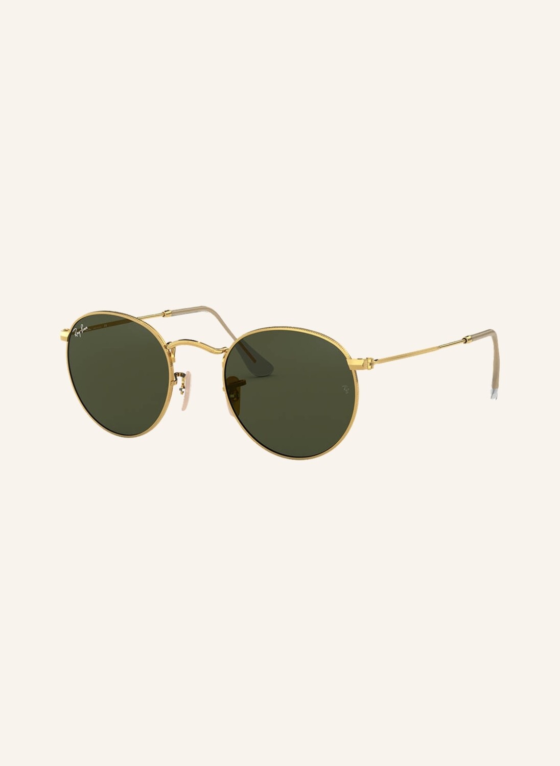 

Солнцезащитные очки rb3447 круглые Ray-Ban, цвет 001 - GOLD/GRÜN