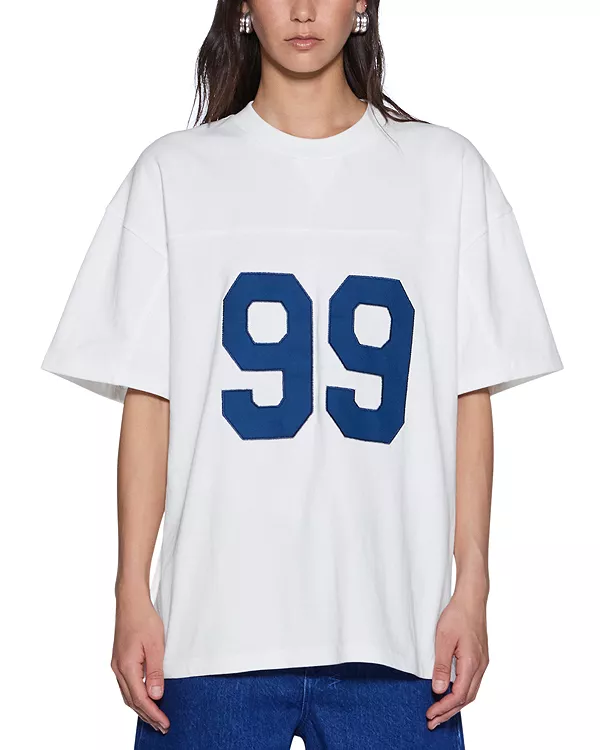 

99 футболка с коротким рукавом в стиле бойфренда Ksubi, белый