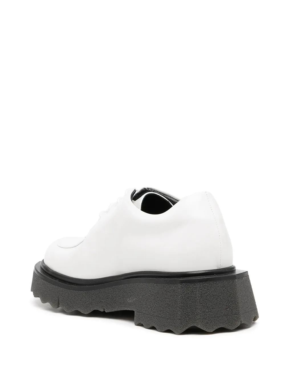 Массивные туфли на шнуровке OFF-WHITE, белый — фото 3