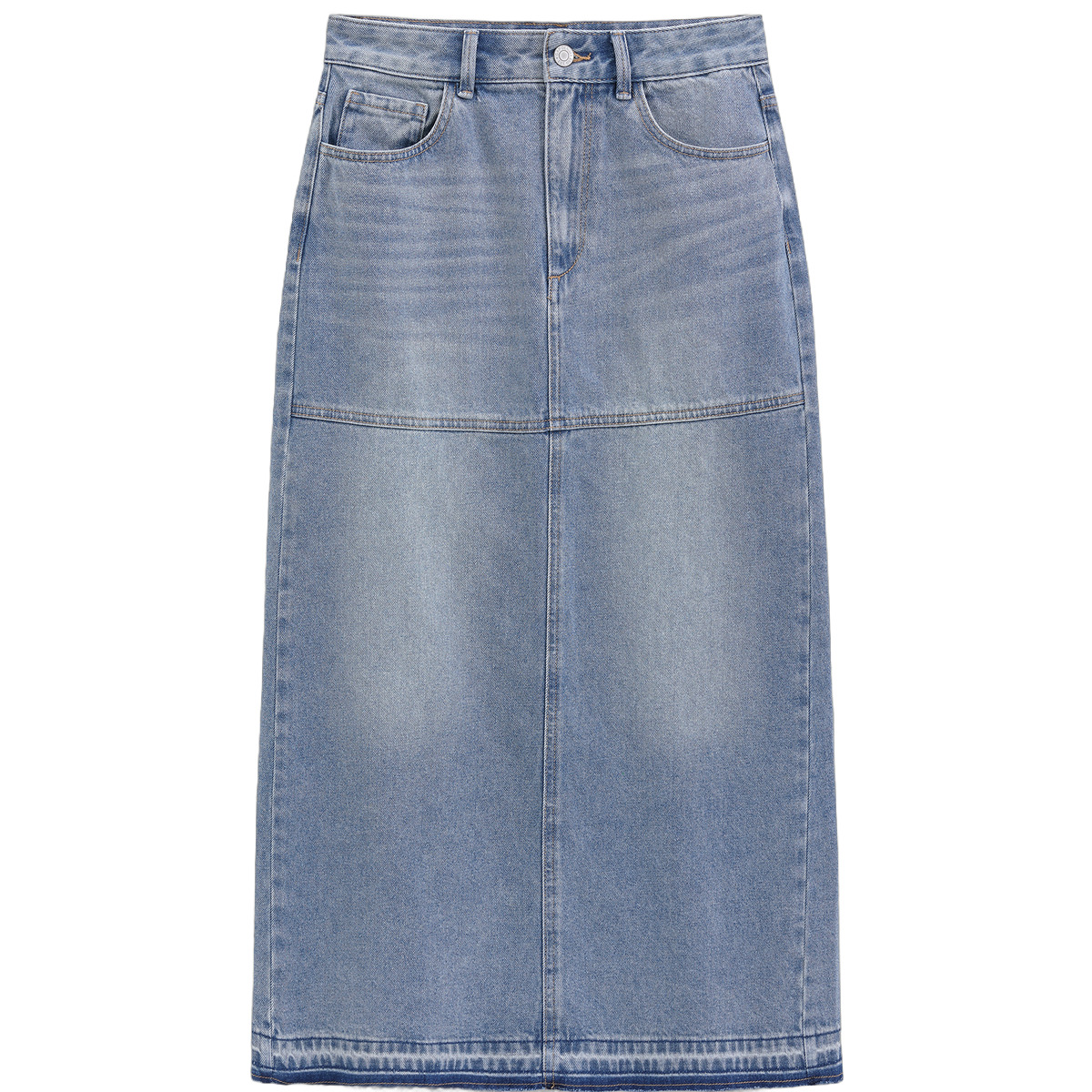 

Повседневная длинная юбка женская GAP, Light Washed