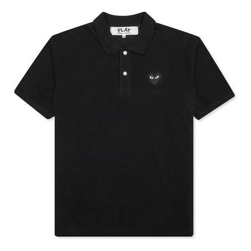 

Рубашка поло polo black emblem 'black' Comme Des Garcons Play, черный