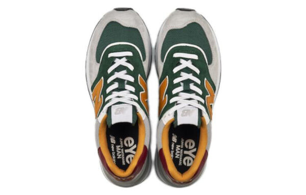 Кроссовки junya watanabe man x 574 legacy New Balance, зеленый — фото 3