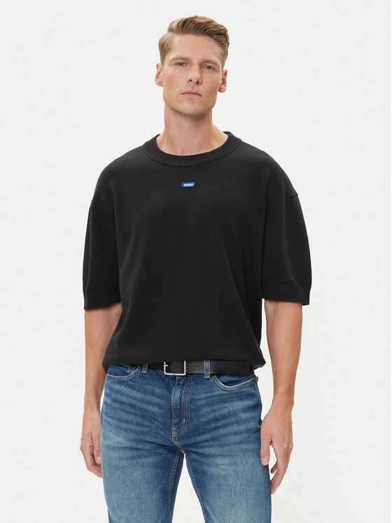 

Свитер relaxed fit San Carson-CP 50543765 Hugo, чёрный
