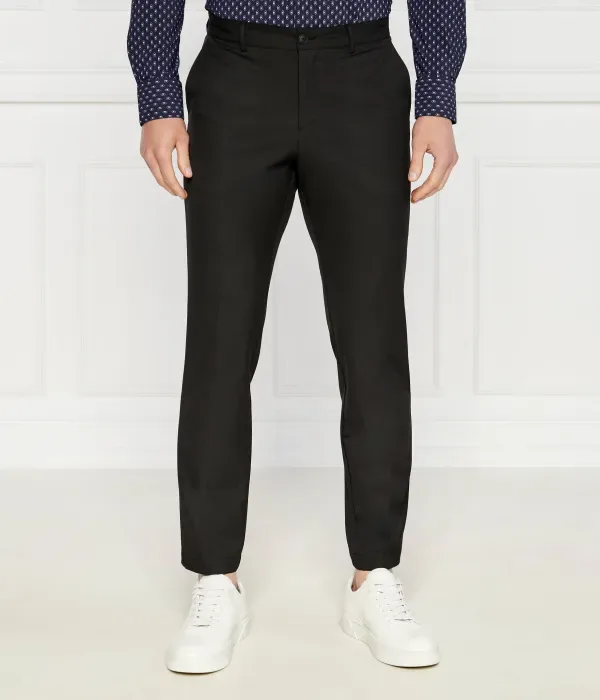 Брюки P-Genius-EL slim fit Boss, черный