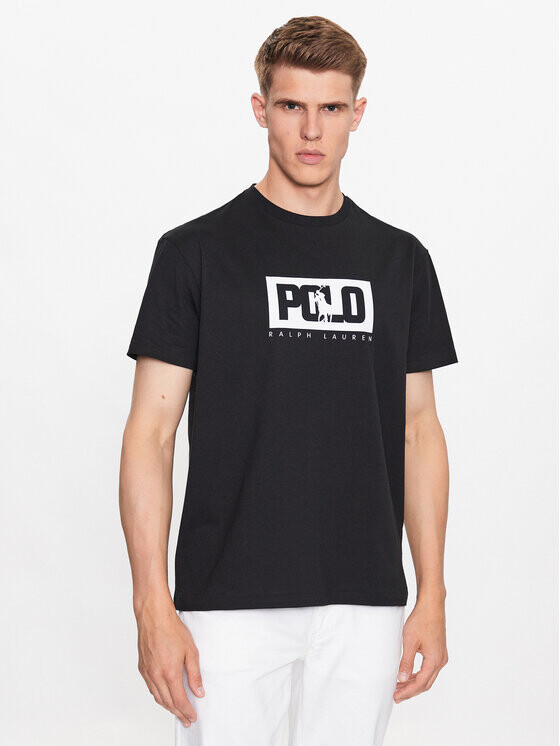 

Футболка стандартного кроя Polo Ralph Lauren, черный