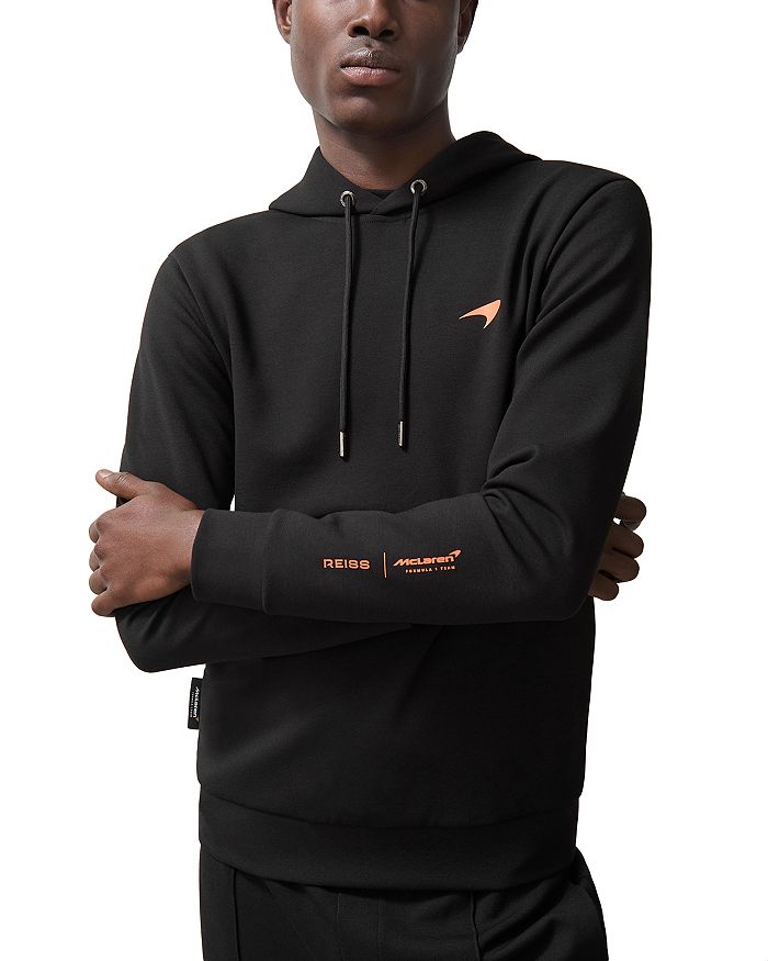 

Толстовка McLaren Speedmark Apex Regular Fit REISS, черный