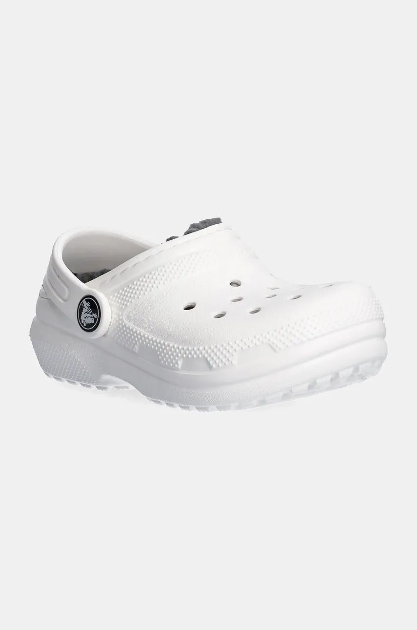 

Детские тапочки Crocs CLASSIC LINED CLOG, белый