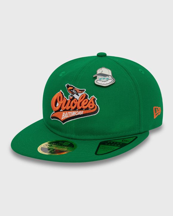 

Бейсболка New Era Mlb Coop Pin 59Fifty Baltimore Orioles Otc, зеленый