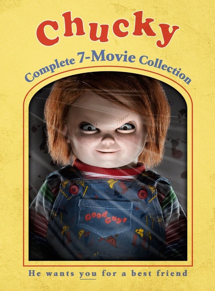 

Диск DVD Chucky: Child's Play Complete 7-Movie Collection